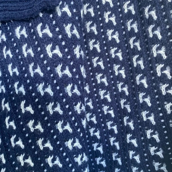 💕ROMEO AND JULIET COUTURE💕 blue white open cardigan - Picture 8 of 9